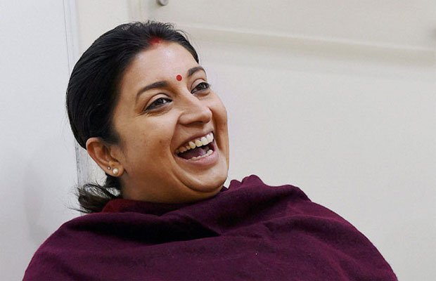 Smriti Irani Sanskrit compulsory third language