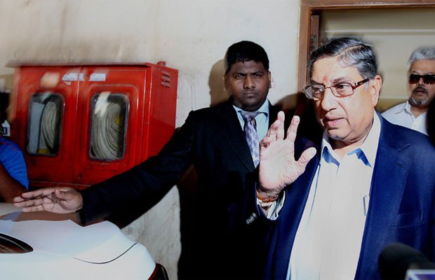 N Srinivasan ipl spot fixing