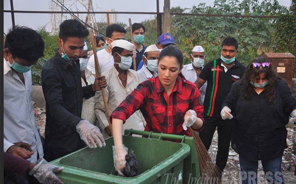 आखिरी बार अक्षय कुमार के साथ फिल्म 'एंटरटेनमेंट' में नजर आई थीं तमन्ना भाटिया (फोटो: वरिंदर चावला)