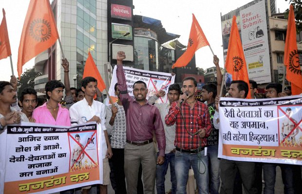 Bajrang Dal, Bajrang Dal PK, Bajrang Dal Protest PK, Bajrang Dal Film PK