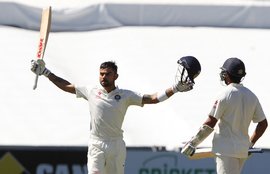 Aus Beat Ind Kohli Century