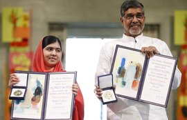 Satyarthi Malala Nobel Peace Prize