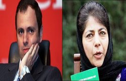 जम्मू-कश्मीर: महबूबा मुफ्ती और उमर अब्दुल्ला साथ-साथ!