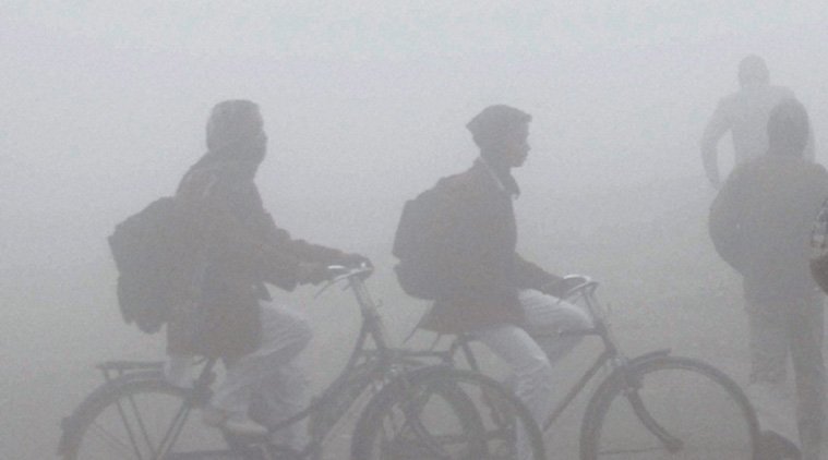 Fog in capital Delhi