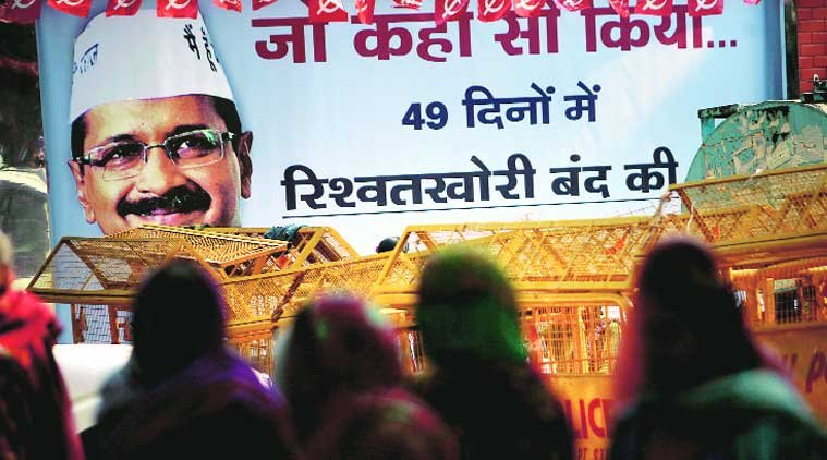 Arvind Kejriwal Rallies in Delhi