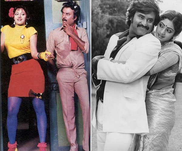 श्रीदेवी के साथ रजनीकांत (फिल्म चालबाज़)