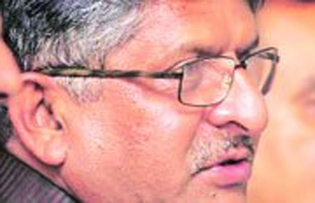 Aam Aadmi Party Ravi Shankar Prasad Resignation