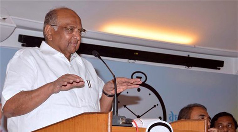 Sharad Pawar injured
