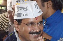 दिल्ली में भगवा पार्टी बिना कप्तान वाले जहाज की तरह है: अरविंद केजरीवाल