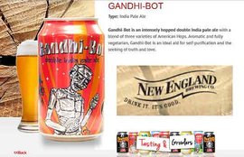 Mahatma Gandhi Beer, Mahatma Gandhi Beer Cans, Mahatma Gandhi Beer Image