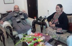 कांग्रेस को लगा बड़ा झटका: कृष्णा तीरथ हुईं भाजपा में शामिल