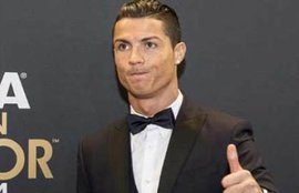 Cristiano Ronaldo, wins FIFA, Ballon d'Or, award