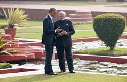 ओबामा-मोदी के बीच दिखे आत्मीय संबंध