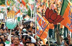 2014 चुनाव: BJP ने खर्चे 714 करोड़ तो कांग्रेस के खाते से निकले 516 करोड़ रूपए