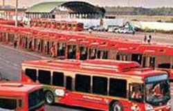 डिपो में लगी आग से 17 AC बसें राख