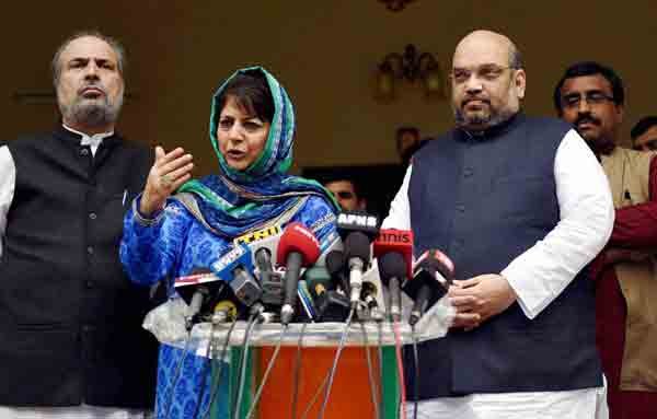 Jammu Kashmir, Jammu Kashmir Govt, PDP, BJP, BJP PDP Alliance, Mehbooba Mufti, Ram Madhav, Amit Shah, Jammu Kashmir Assembly