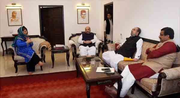 Jammu Kashmir, Jammu Kashmir Govt, PDP, BJP, BJP PDP Alliance, Mehbooba Mufti, Ram Madhav, Amit Shah, Jammu Kashmir Assembly