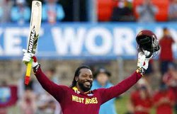 विश्व कप: वेस्टइंडीज को उम्मीद, क्वार्टर फ़ाइनल के लिये फिट हो जाएंगे गेल