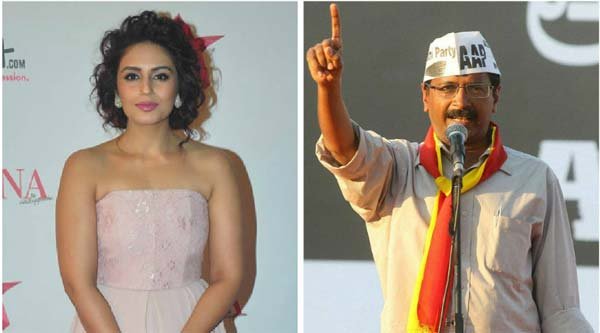 आम आदमी पार्टी (आप) के नेता केजरीवाल ने शनिवार को दिल्ली के रामलीला मैदान में छह मंत्रियों के साथ दिल्ली के मुख्यमंत्री के रूप में शपथ ली। इन छह मंत्रियों में सभी पुरुष हैं। इसलिए हुमा ने महिला प्रतिनिधित्व की अनुपस्थिति पर सवाल उठाए हैं। (फोटो: बॉलीवुड हंगामा)
