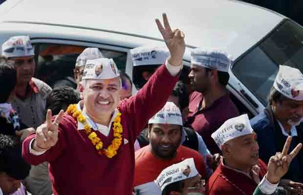 Manish Sisodia, Sisodia AAP, Deputy CM