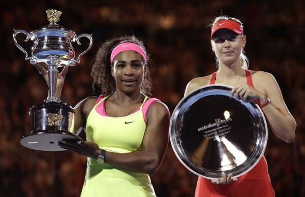 Serena Williams, Serena vs Maria, Serena Australian Open