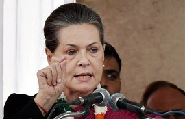 Sonia Gandhi, Sonia Rally, Sonia Delhi Election