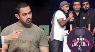 aamir khan, aib roast, karan johar, arjun kapoor, aamir khan karan johar arjun kapoor, aamir khan aib roast, aib knockout, aamir khan aib, karan johar aamir khan, entertainment news