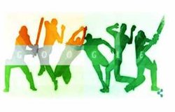 भारत-पाकिस्तान मुकाबले पर Google Doodle
