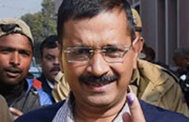 दिल्ली चुनाव रुझान 1:15 बजे तक (70/70): आप 67 सीटों पर आगे, भाजपा-3, कांग्रेस-0 (फोटो: भाषा)
