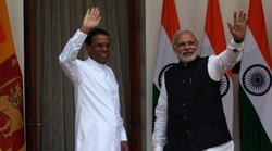 श्रीलंकाई राष्ट्रपति मैत्रीपाला से मिले मोदी, भारत-श्रीलंका के बीच हुआ असैन्य परमाणु समझौता