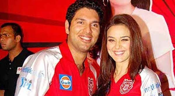 कुछ दिनों पहले नेस वाडिया मामले पर भी प्रीति जिंटा काफी भड़की थी और अब वह भड़क गई हैं अपने साथ भारतीय क्रिकेटर युवराज सिंह का नाम सुनकर।