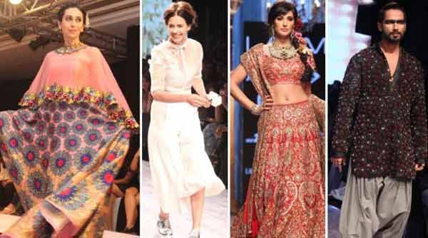 karisma kapoor, nishika lulla, kalki koechlin, arjun kapoor, shahid kapoor, huma qureshi, nargis fakhri, lakme fashion week, lfw, lfw 2015, lakme fashion week 2015, karisma kapoor on ramp, kalki koechlin on ramp, arjun kapoor on ramp, huma qureshi on ramp, shahid kapoor on ramp, lfw pics, lakme fahion week pictures