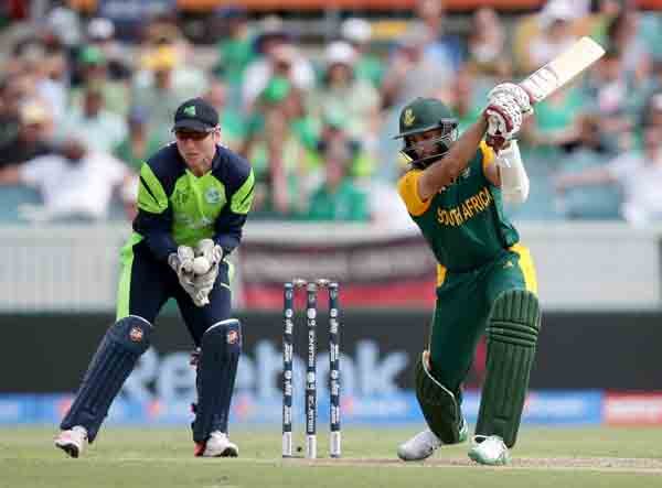 Hashim Amla, Francois Du Plessis, South Africa vs Ireland, Gary Wilson, Cricket World Cup, Pool B, Canberra, Australia, Live Cricket Score, ICC World Cup 2015, South Africa vs Ireland, Sa vs Ire, South Africa Cricket Team, Ireland Cricket Team, Cricket Live Score, Live Scorecard, World Cup 2015, Cricket World Cup 2015, Cricket News, SA vs IRE Score, SA vs IRE Live, Live Cricket SA vs IRE