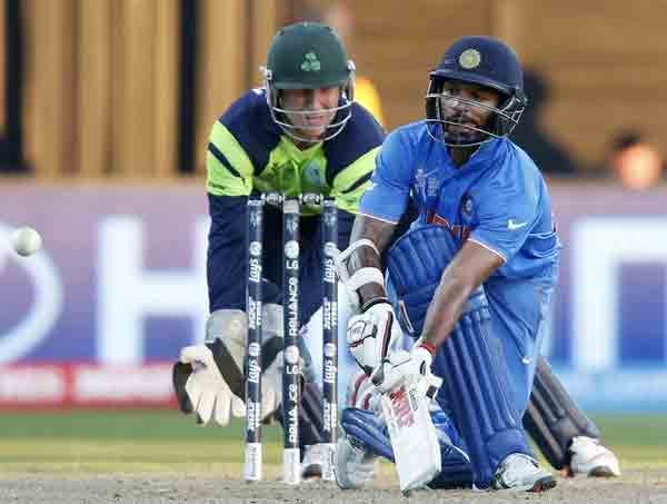 Shikhar Dhawan, Shikhar Dhawan Century, Rohit Sharma, India vs Ireland, INDvsIRE, INDvsIRE Live, INDvsIRE Score, INDvsIRE Hamilton, Live Score INDvsIRE, ICC CWC 2015, Cricket