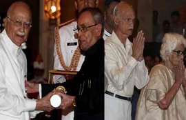 Madan Mohan Malaviya, Bharat Ratna, Malaviya Bharat Ratna, President Pranab Mukherjee, Lal Krishna Advani, Padam Vibhushan