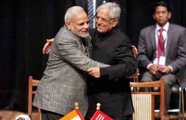 Mufti Mohammad Sayeed, Chief Minister, Narendra Modi, Deputy Chief Minister Nirmal Singh, Nirmal Singh BJP, PDP, Sajjad Gani Lone, J&K Governer N N Vora, Oath Ceremony