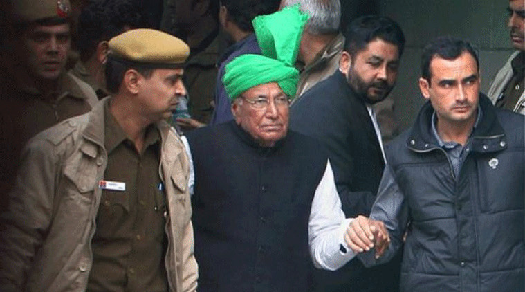 Om Prakash Chautala, son Ajay Chautala gets 10 year jail term in teacher recruitment scam, scam news, Delhi High Court, Haryana, Local News, Haryana Latest News, Haryana Hindi News