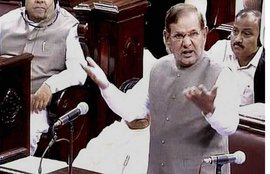 Sharad Yadav, Saanvli Remark, Smriti Irani, Sharad Yadav Controversy, Sharad Yadav Saanvli, Ravi Shankar Prasad, Rajya Sabha, Nation news
