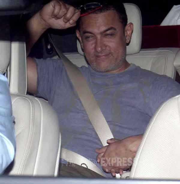 Aamir Khan, Arjun Kapoor, Karan Johar, Ranbir Kapoor party, Bombay Velvet trailer, Kushal Tandon, Kiran Rao, Shruti Haasan, Surveen Chawla, Aditya Roy Kapur, bollywood