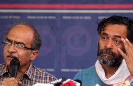 AAP, Arvind Kejriwal, Kejriwal resignation, Prashant Bhushan, Yogendra Yadav