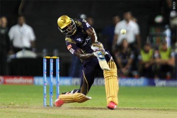 Andre Russell, KKR vs KXIP, KKR vs KXIP Score, Russsell Fifty, Kolkata Knight Riders, Kings XI Punjab, IPL 8, IPL 2015, IPL News
