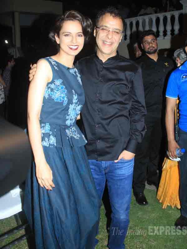 kangana ranaut, kangana anupama chopra, kangana ranaut edgy look, kangana ranaut Look, anupama chopra, Book Launch, The Front Row: Conversations on Cinema