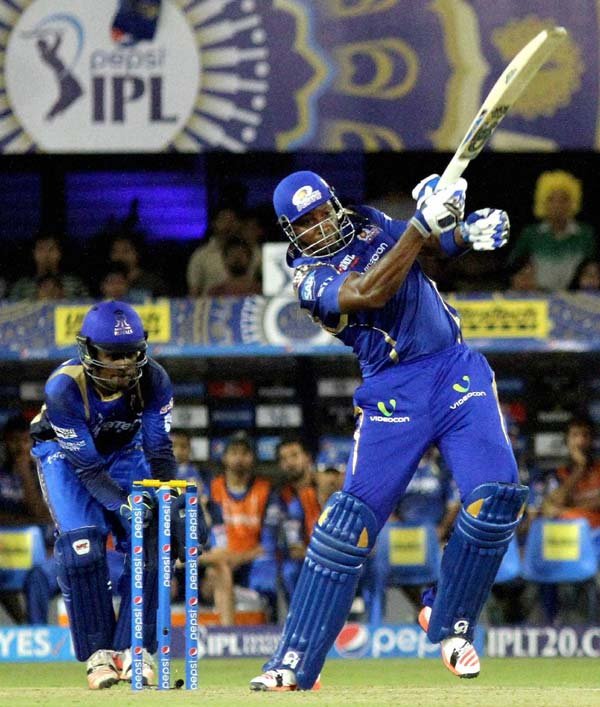 Steven Smith, Kieron Pollard, Rajasthan Royals, Mumbai Indians, RRvsMI, RRvsMI IPL, RRvsMI Score, RRvsMI Live, MIvsRR, IPL T20, IPL 2015, IPL News
