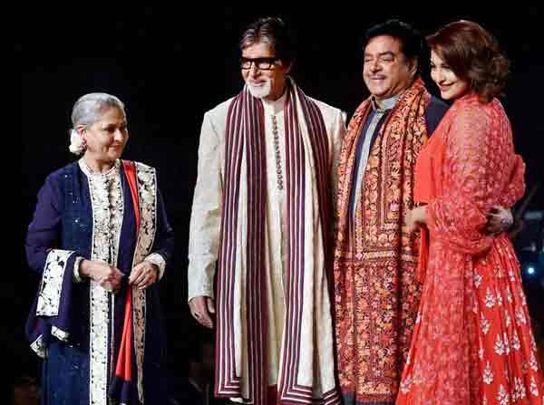 Amitabh Bachchan, Jaya Bachchan, Abhishek Bachchan, mijwan fashion show, mijwan fashion show 2015, annual mijwan fashion show, big b, amitabh bachchan on ramp, amirabh bachchan shweta nanda, abhishek bachchan on ramp, sonakshi sinha, shatrughan sinha, bachchans on ramp, shabana azmi, sonam kapoor, anil kapoor, farhan akhtar, javed akhtar, ramp wald, celebrities ramp walk