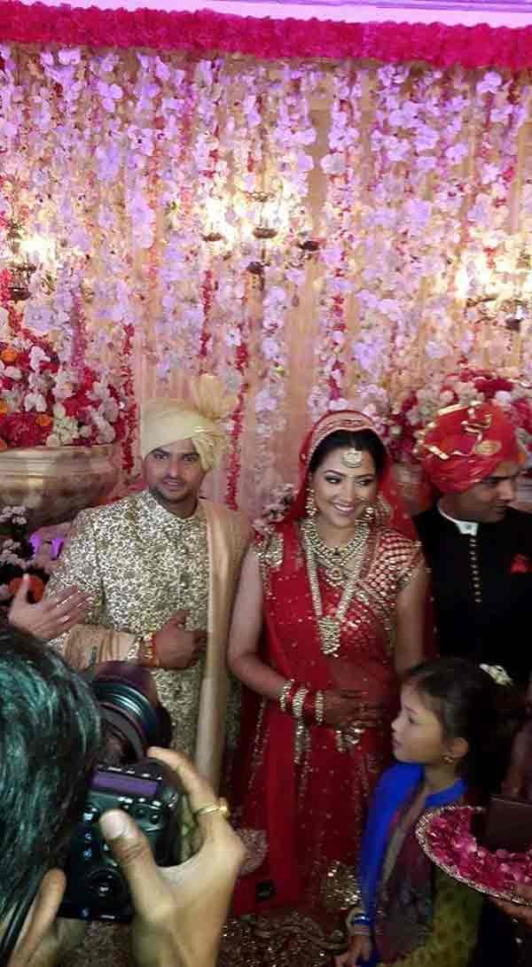 Suresh Raina, Priyanka Chaudhary, Raina Weddig, Raina Weds Priyanka, Raina Married Priyanka, The Leela Palace hotel