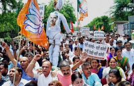 Jitender Singh Tomar, Fake Degree, Law Minister, BJP Protest, Aam Aadmi Party, AAP, AAP News, Delhi News