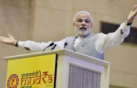 नरेंद्र मोदी, प्रधानमंत्री नरेंद्र मोदी, प्रधानमंत्री मुद्रा योजना, narendra modi, pm narendra modi, mudra bank, mudra yojna, pm mudra yojna, mudra bank launch, modi farmers, farmers compensation, prime minister narendra modi
