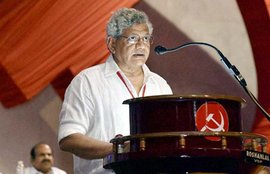 Sitaram Yechury, CPI (M) general secretary, CPI (M), Ramachandran Pillai, Prakash Karat, CPI (M) Merge CPI, CPI (M) Congress, CPM Conference, CPM news, India news