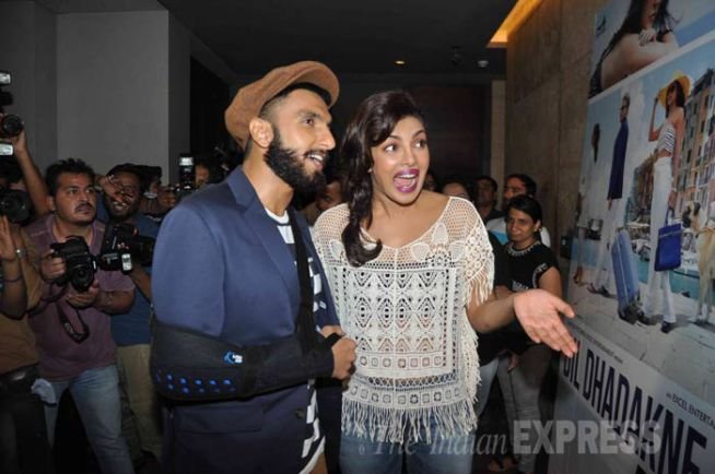 priyanka chopra, ranveer singh, anil kapoor, zoya akhtar, ritesh sidhwani, dil dhadakne do, dil dhadakne do trailer launch, bollywood, entertainment