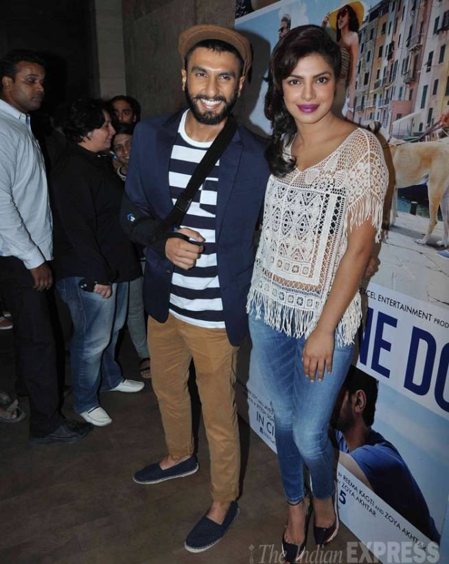priyanka chopra, ranveer singh, anil kapoor, zoya akhtar, ritesh sidhwani, dil dhadakne do, dil dhadakne do trailer launch, bollywood, entertainment